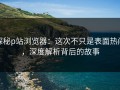 探秘p站浏览器：这次不只是表面热闹，深度解析背后的故事