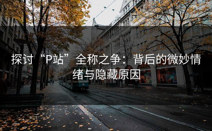 探讨“P站”全称之争:背后的微妙情绪与隐藏原因 探讨“P站”全称之争:背后的微妙情绪与隐藏原因